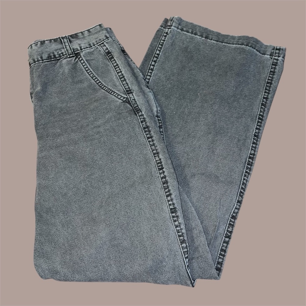 Zara Charcoal Denim Pants